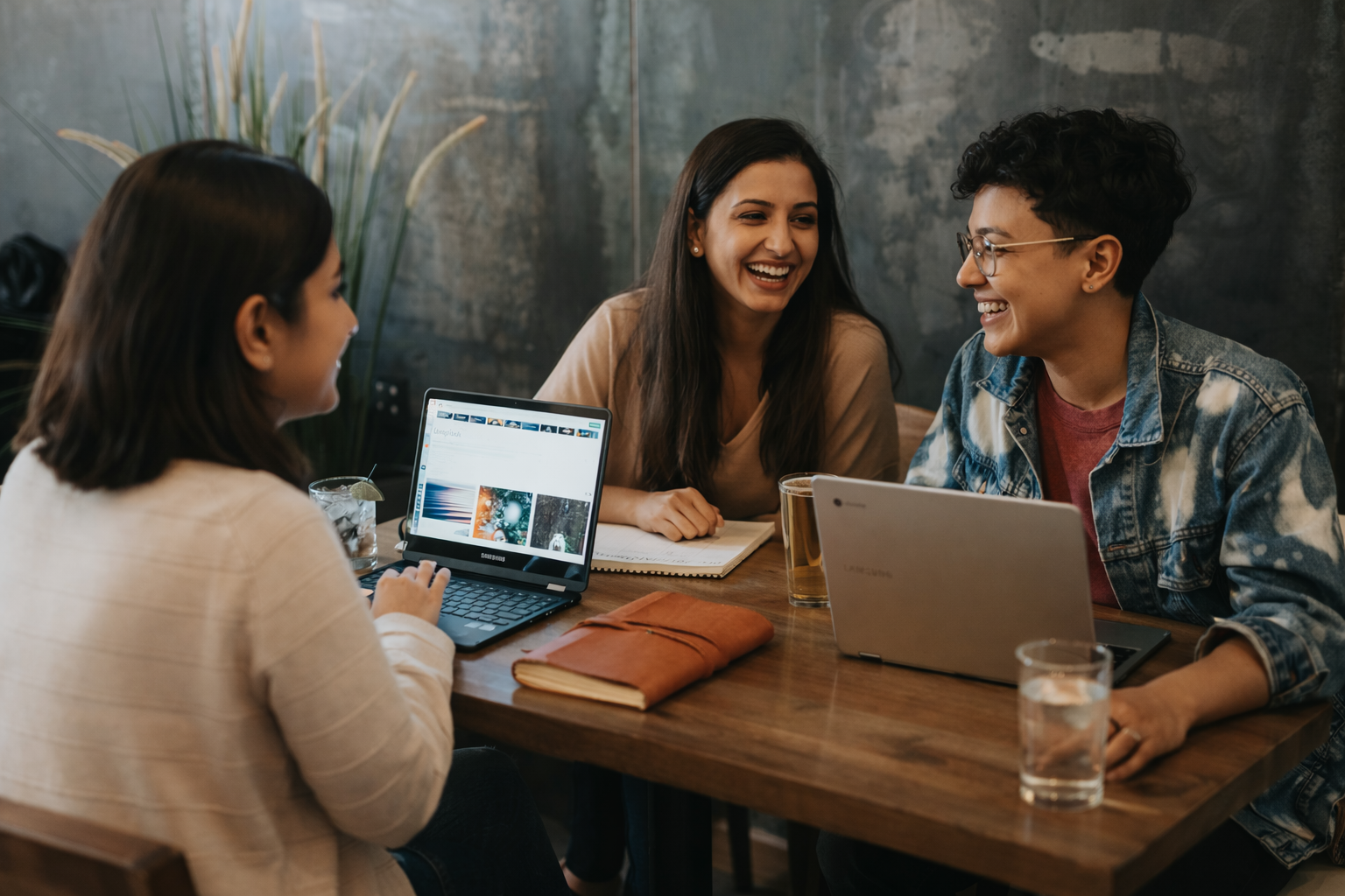 Team working together